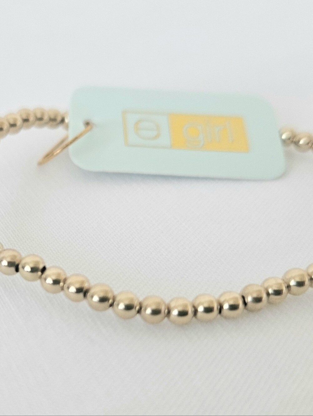 🐶Enewton egirl classic gold 3mm bead bracelet🐶